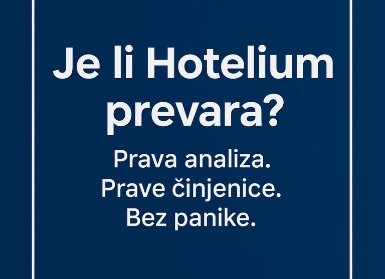 da li je hotelium prevara