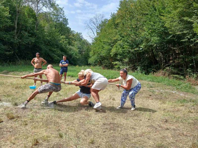 LC Boot Camp - povlačenje konopa