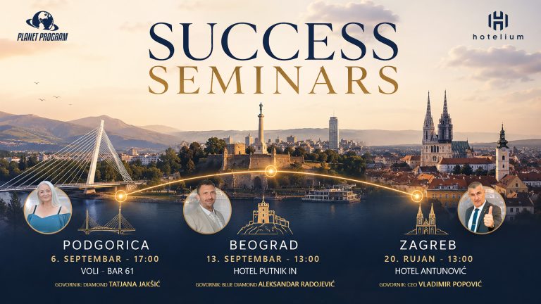 Hotelium seminari u Podgorici, Beogradu i Zagrebu u rujnu 2026.