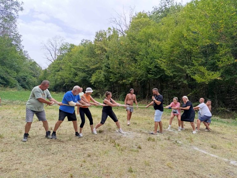 LC Boot Camp - povlačenje konopa